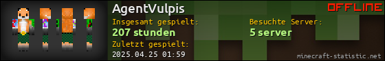 Benutzerleisten 560x90 für AgentVulpis