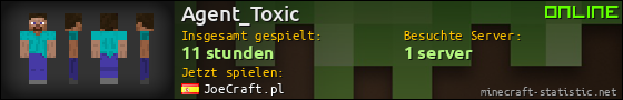 Benutzerleisten 560x90 für Agent_Toxic