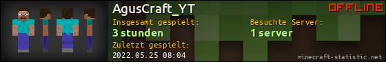 Benutzerleisten 560x90 für AgusCraft_YT