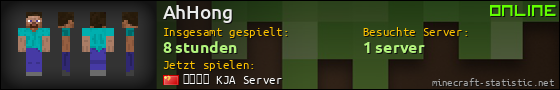 Benutzerleisten 560x90 für AhHong