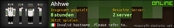 Benutzerleisten 560x90 für Ahhwe