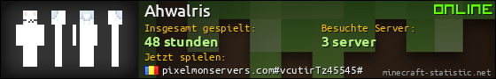 Benutzerleisten 560x90 für Ahwalris