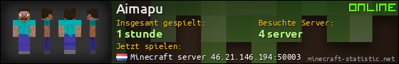 Benutzerleisten 560x90 für Aimapu