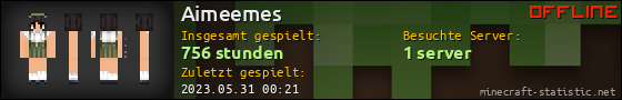 Benutzerleisten 560x90 für Aimeemes