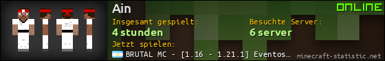 Benutzerleisten 560x90 für Ain