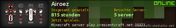 Benutzerleisten 560x90 für Airoez