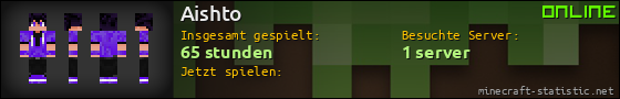 Benutzerleisten 560x90 für Aishto