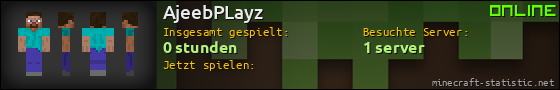 Benutzerleisten 560x90 für AjeebPLayz