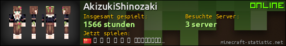 Benutzerleisten 560x90 für AkizukiShinozaki