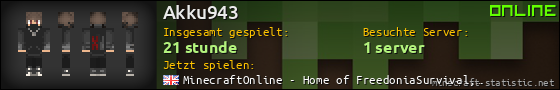 Benutzerleisten 560x90 für Akku943