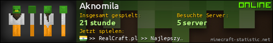 Benutzerleisten 560x90 für Aknomila