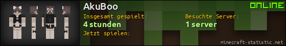 Benutzerleisten 560x90 für AkuBoo