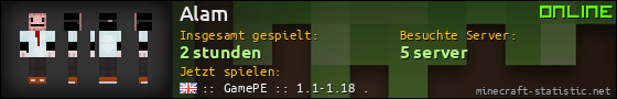 Benutzerleisten 560x90 für Alam