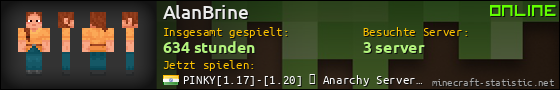 Benutzerleisten 560x90 für AlanBrine