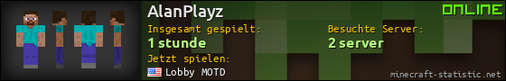 Benutzerleisten 560x90 für AlanPlayz