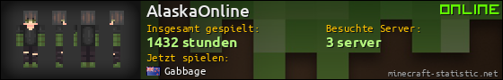 Benutzerleisten 560x90 für AlaskaOnline