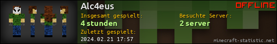 Benutzerleisten 560x90 für Alc4eus