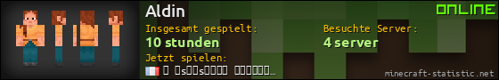 Benutzerleisten 560x90 für Aldin