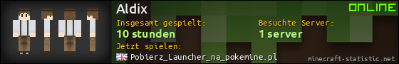 Benutzerleisten 560x90 für Aldix
