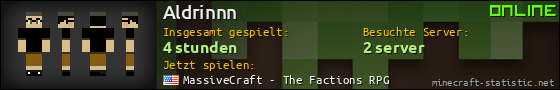 Benutzerleisten 560x90 für Aldrinnn