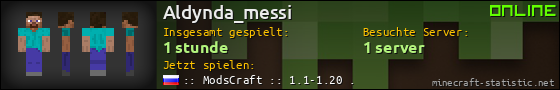 Benutzerleisten 560x90 für Aldynda_messi