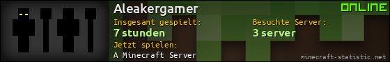 Benutzerleisten 560x90 für Aleakergamer