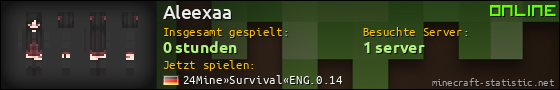 Benutzerleisten 560x90 für Aleexaa