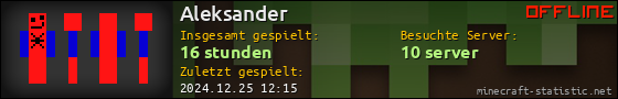 Benutzerleisten 560x90 für Aleksander