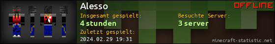 Benutzerleisten 560x90 für Alesso