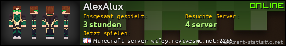 Benutzerleisten 560x90 für AlexAlux
