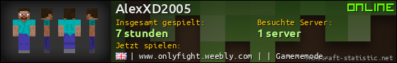 Benutzerleisten 560x90 für AlexXD2005