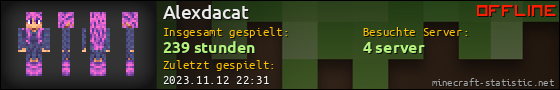 Benutzerleisten 560x90 für Alexdacat