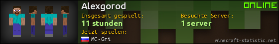 Benutzerleisten 560x90 für Alexgorod