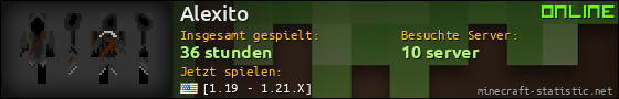 Benutzerleisten 560x90 für Alexito