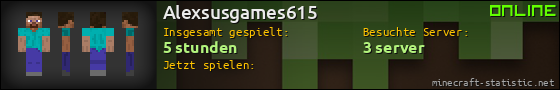 Benutzerleisten 560x90 für Alexsusgames615