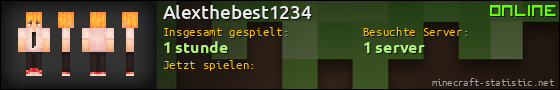 Benutzerleisten 560x90 für Alexthebest1234