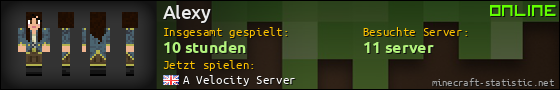 Benutzerleisten 560x90 für Alexy