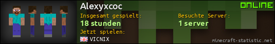 Benutzerleisten 560x90 für Alexyxcoc