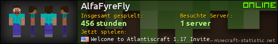 Benutzerleisten 560x90 für AlfaFyreFly