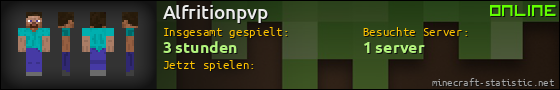 Benutzerleisten 560x90 für Alfritionpvp