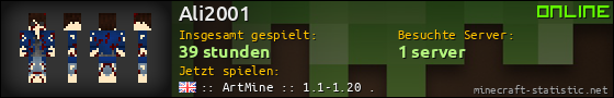 Benutzerleisten 560x90 für Ali2001