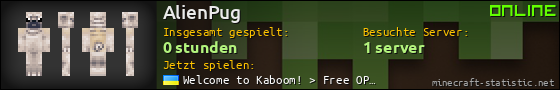 Benutzerleisten 560x90 für AlienPug