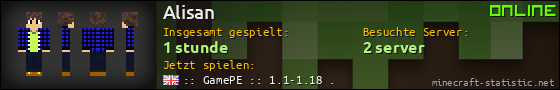Benutzerleisten 560x90 für Alisan