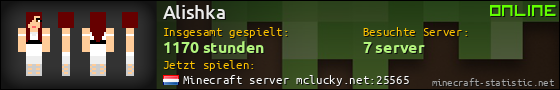 Benutzerleisten 560x90 für Alishka