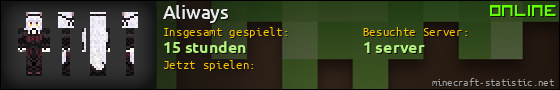 Benutzerleisten 560x90 für Aliways