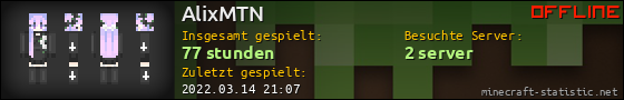 Benutzerleisten 560x90 für AlixMTN