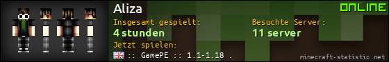 Benutzerleisten 560x90 für Aliza