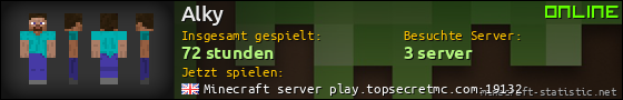 Benutzerleisten 560x90 für Alky