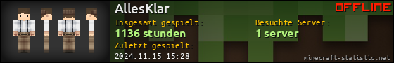 Benutzerleisten 560x90 für AllesKlar