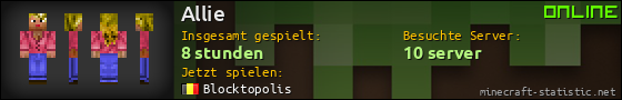Benutzerleisten 560x90 für Allie